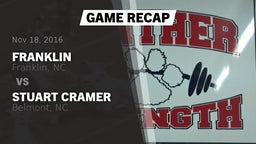 Recap: Franklin  vs. Stuart Cramer 2016