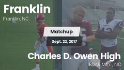 Matchup: Franklin  vs. Charles D. Owen High 2017