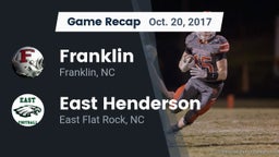 Recap: Franklin  vs. East Henderson  2017