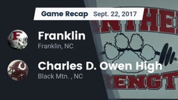 Recap: Franklin  vs. Charles D. Owen High 2017
