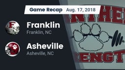 Recap: Franklin  vs. Asheville  2018