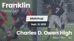 Matchup: Franklin  vs. Charles D. Owen High 2018
