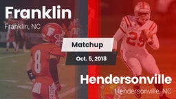 Matchup: Franklin  vs. Hendersonville  2018