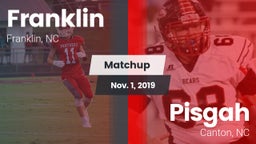 Matchup: Franklin  vs. Pisgah  2019