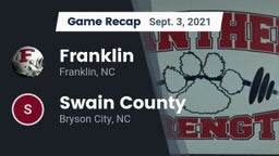 Recap: Franklin  vs. Swain County  2021