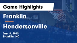 Franklin  vs Hendersonville  Game Highlights - Jan. 8, 2019