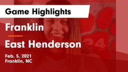 Franklin  vs East Henderson Game Highlights - Feb. 5, 2021