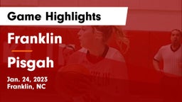 Franklin  vs Pisgah  Game Highlights - Jan. 24, 2023
