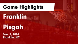 Franklin  vs Pisgah  Game Highlights - Jan. 5, 2024