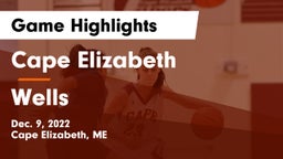 Cape Elizabeth  vs Wells  Game Highlights - Dec. 9, 2022