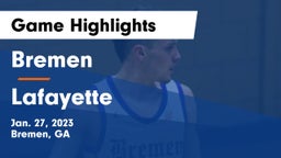 Bremen  vs Lafayette  Game Highlights - Jan. 27, 2023