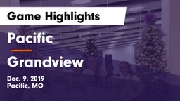 Pacific  vs Grandview  Game Highlights - Dec. 9, 2019