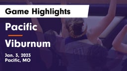 Pacific  vs Viburnum Game Highlights - Jan. 3, 2023