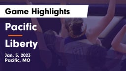 Pacific  vs Liberty  Game Highlights - Jan. 5, 2023