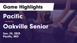 Pacific  vs Oakville Senior  Game Highlights - Jan. 24, 2023