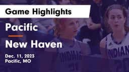 Pacific  vs New Haven  Game Highlights - Dec. 11, 2023