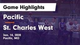 Pacific  vs St. Charles West  Game Highlights - Jan. 14, 2020
