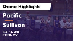 Pacific  vs Sullivan  Game Highlights - Feb. 11, 2020