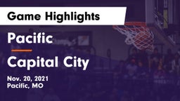Pacific  vs Capital City   Game Highlights - Nov. 20, 2021