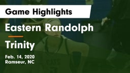 Eastern Randolph  vs Trinity  Game Highlights - Feb. 14, 2020