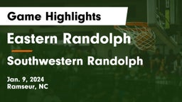Eastern Randolph  vs Southwestern Randolph  Game Highlights - Jan. 9, 2024