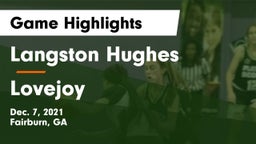 Langston Hughes  vs Lovejoy  Game Highlights - Dec. 7, 2021