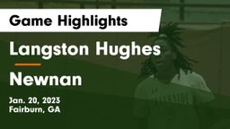 Langston Hughes  vs Newnan  Game Highlights - Jan. 20, 2023