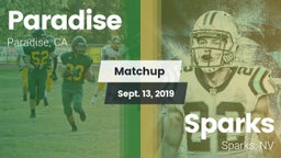 Matchup: Paradise  vs. Sparks  2019