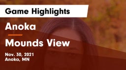 Anoka  vs Mounds View  Game Highlights - Nov. 30, 2021