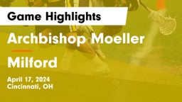 Archbishop Moeller  vs Milford  Game Highlights - April 17, 2024