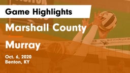 Marshall County  vs Murray  Game Highlights - Oct. 6, 2020