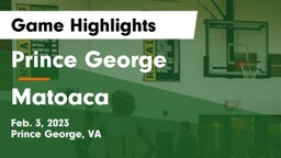 Prince George  vs Matoaca  Game Highlights - Feb. 3, 2023
