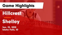 Hillcrest  vs Shelley  Game Highlights - Jan. 25, 2020