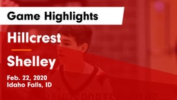 Hillcrest  vs Shelley  Game Highlights - Feb. 22, 2020