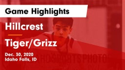 Hillcrest  vs Tiger/Grizz Game Highlights - Dec. 30, 2020