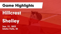 Hillcrest  vs Shelley  Game Highlights - Jan. 21, 2023