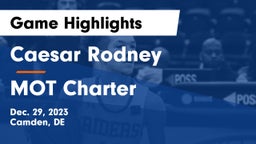 Caesar Rodney  vs MOT Charter  Game Highlights - Dec. 29, 2023