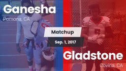 Matchup: Ganesha  vs. Gladstone  2017