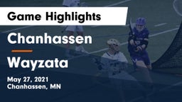 Chanhassen  vs Wayzata  Game Highlights - May 27, 2021