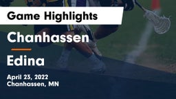 Chanhassen  vs Edina  Game Highlights - April 23, 2022
