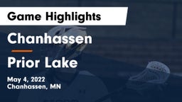 Chanhassen  vs Prior Lake  Game Highlights - May 4, 2022