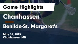 Chanhassen  vs Benilde-St. Margaret's  Game Highlights - May 16, 2023