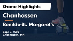 Chanhassen  vs Benilde-St. Margaret's  Game Highlights - Sept. 3, 2020