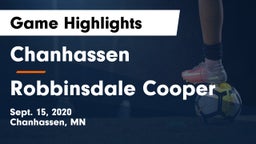 Chanhassen  vs Robbinsdale Cooper Game Highlights - Sept. 15, 2020