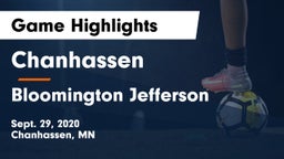Chanhassen  vs Bloomington Jefferson  Game Highlights - Sept. 29, 2020