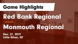 Red Bank Regional  vs Monmouth Regional  Game Highlights - Dec. 27, 2019