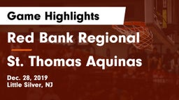 Red Bank Regional  vs St. Thomas Aquinas Game Highlights - Dec. 28, 2019