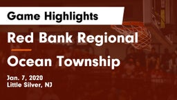 Red Bank Regional  vs Ocean Township  Game Highlights - Jan. 7, 2020