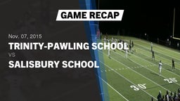 Recap: Trinity-Pawling School vs. Salisbury School 2015