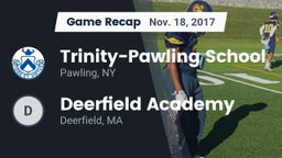 Recap: Trinity-Pawling School vs. Deerfield Academy  2017